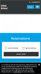 Mobile Screenshot of hotelbristol-carcassonne.com